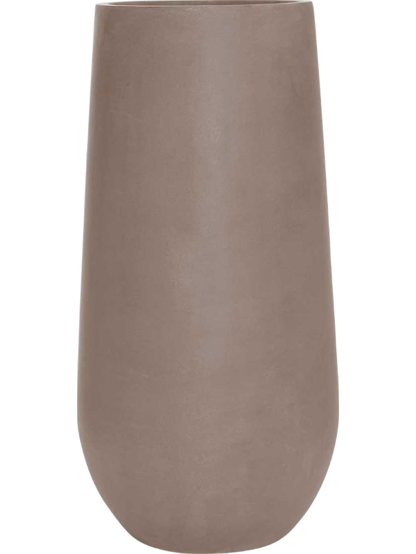 Fiberstone Plant Pot 101cm Height 36cm Dia Nax L, Taupe