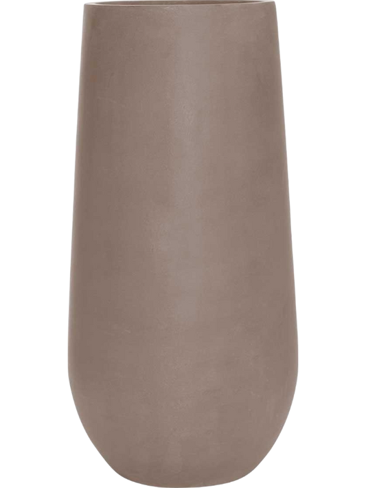 Fiberstone Plant Pot 101cm Height 36cm Dia Nax L, Taupe