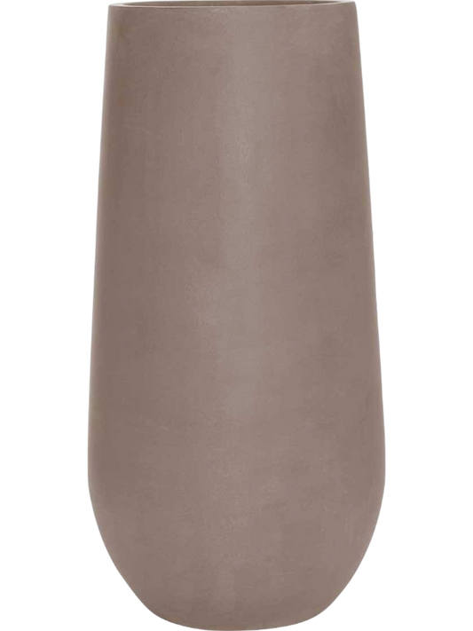 Fiberstone Plant Pot 70cm Height 25cm Dia Nax M, Taupe
