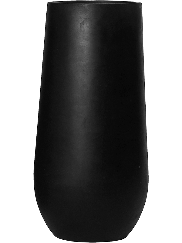 Fiberstone Plant Pot 70cm Height 25cm Dia Nax M black