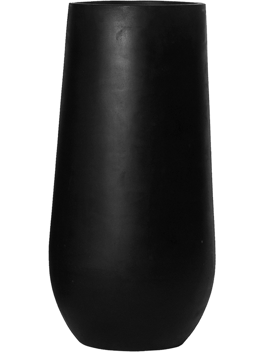 Fiberstone Plant Pot 70cm Height 25cm Dia Nax M black