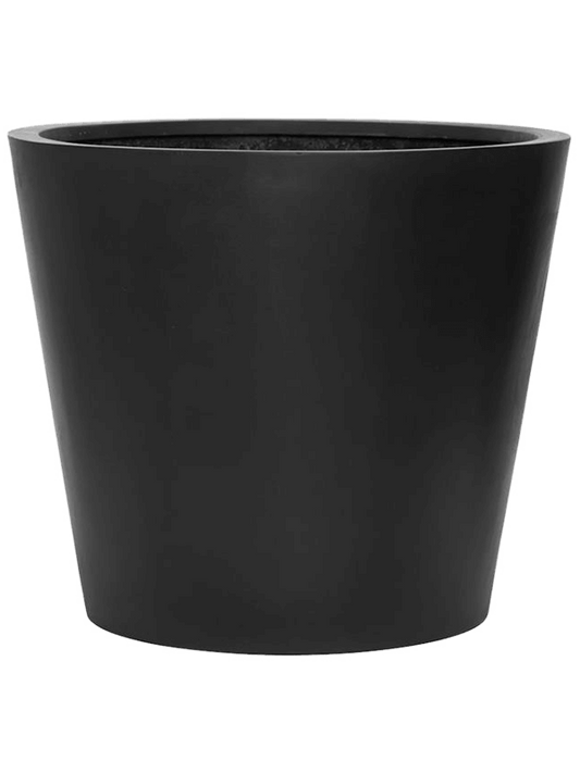 Fiberstone Plant Pot 60cm Height 60cm Dia Bucket L Black