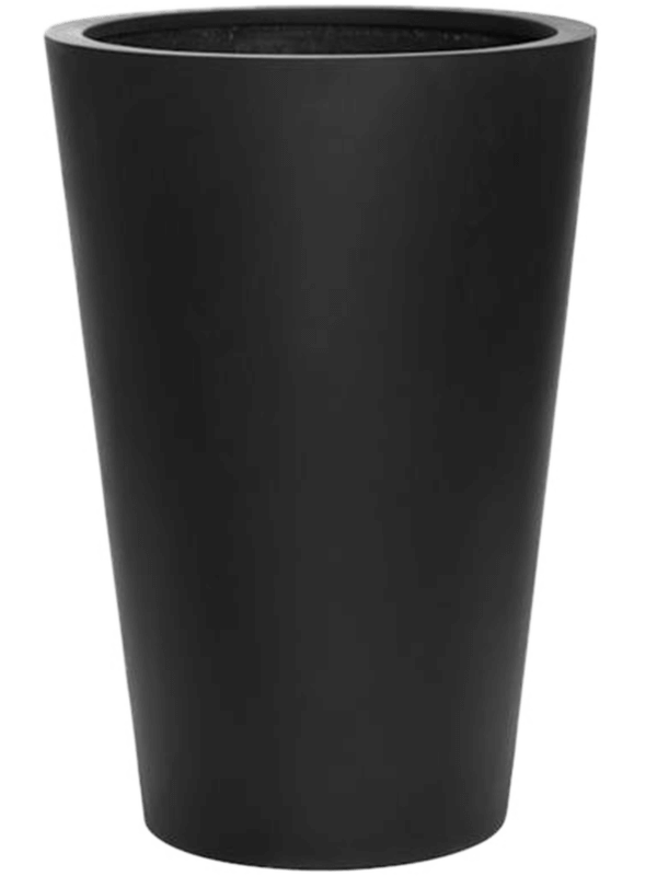 Fiberstone Plant Pot 70cm Height 40cm Dia Belle M Black