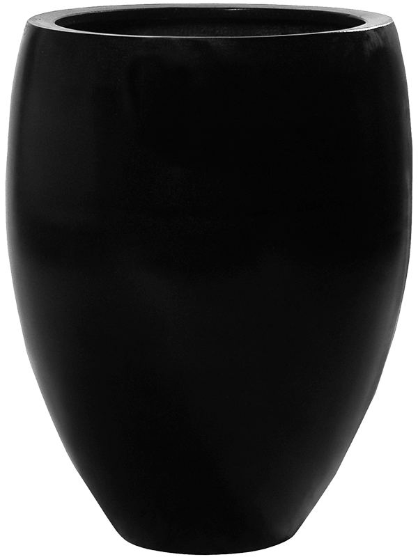 Fiberstone Plant Pot 83cm Height 50cm Dia Bond L Black