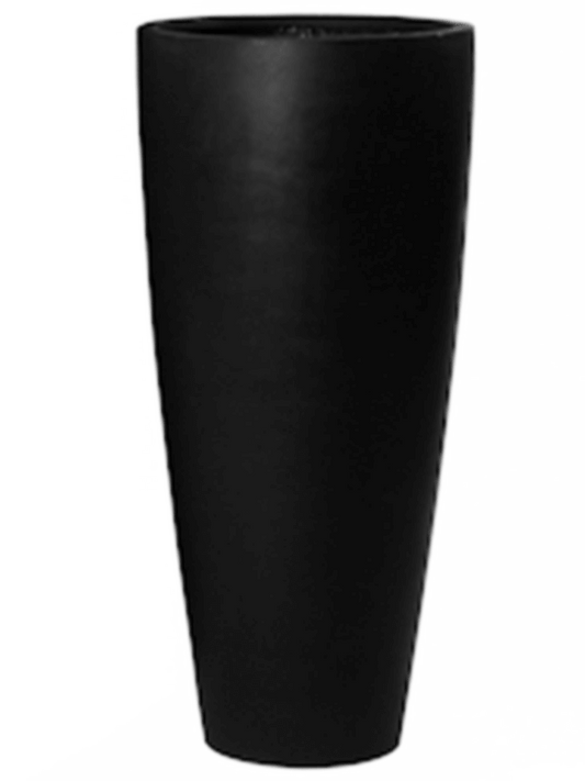 Fiberstone Plant Pot 100cm Height 40cm Dia Dax XL Black