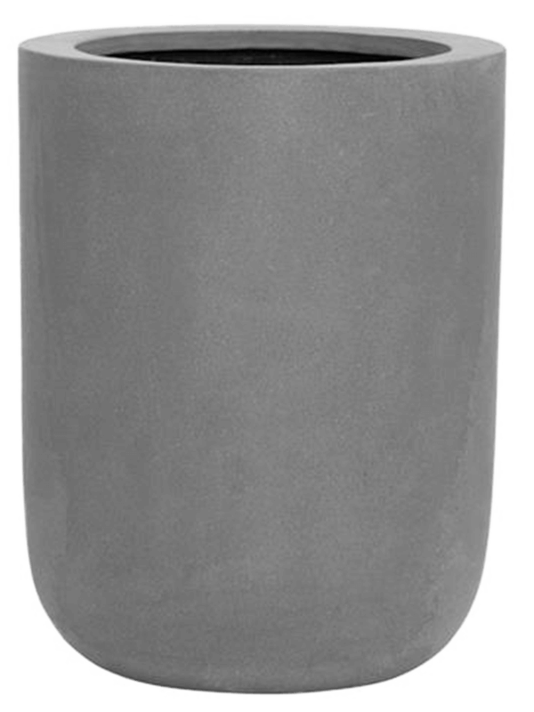 Fiberstone Plant Pot 44cm Height 26cm Dia Dice L Grey