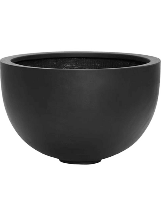 Fiberstone Plant Pot 28cm Height 36cm Dia Bowl M Black