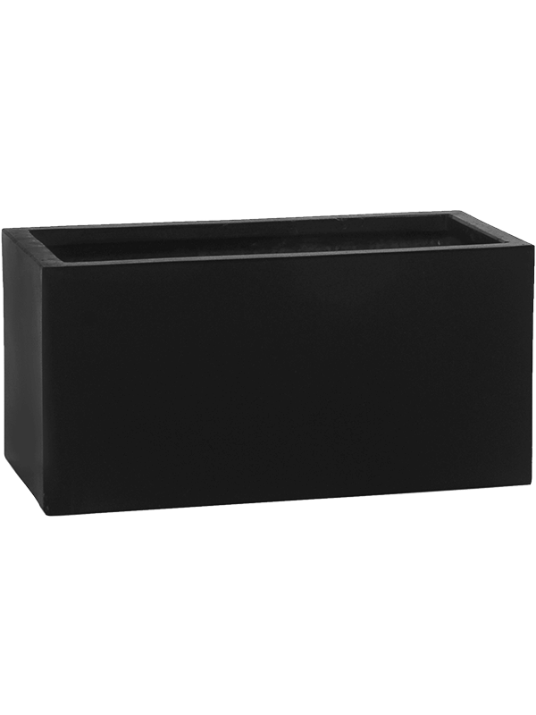 Fiberstone Plant Pot 20cm Height 18cm Dia Balcony XS Black