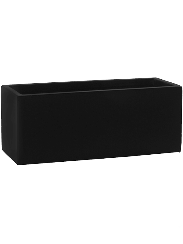 Fiberstone Plant Pot 20cm Height 18cm Dia Balcony S Black