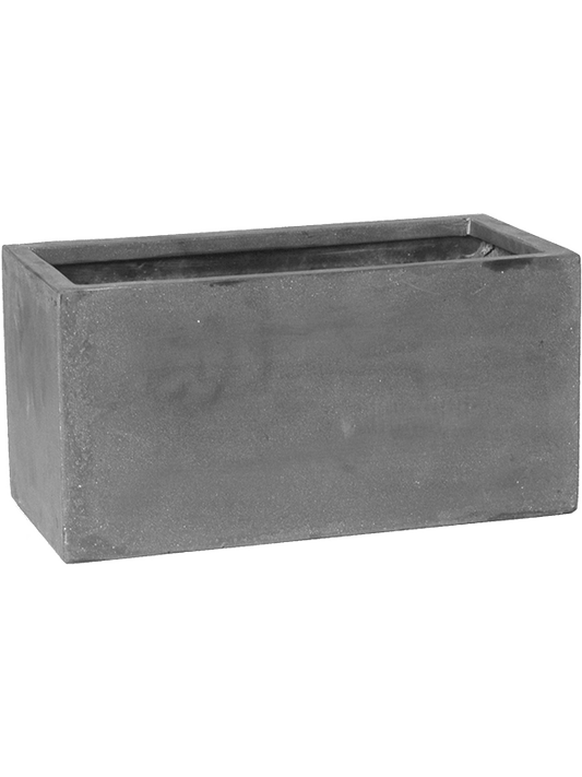 Fiberstone Plant Pot 20cm Height 18cm Dia Balcony XS Grey