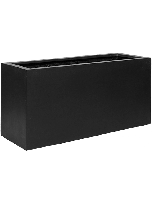 Fiberstone Plant Pot 40cm Height 20cm Dia Jort S Black
