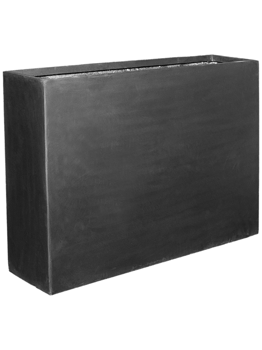 Fiberstone Plant Pot 90cm Height 32cm Dia Jort Slim L Black