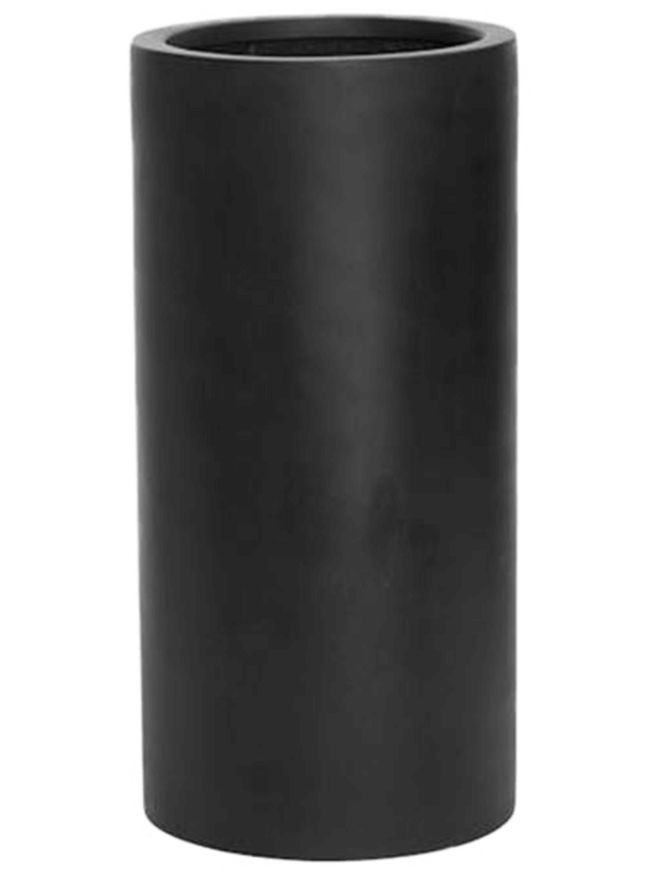 Fiberstone Plant Pot 60cm Height 24cm Dia Klax M Black