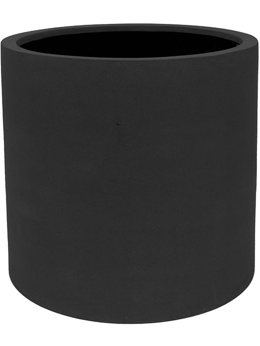 Fiberstone Plant Pot 50cm Height 45cm Dia Max L Black