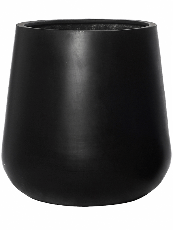 Fiberstone Plant Pot 46cm Height 32cm Dia Pax M Black