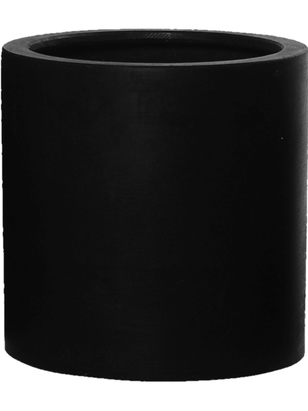 Fiberstone Plant Pot 20cm Height 19cm Dia Puk M Black