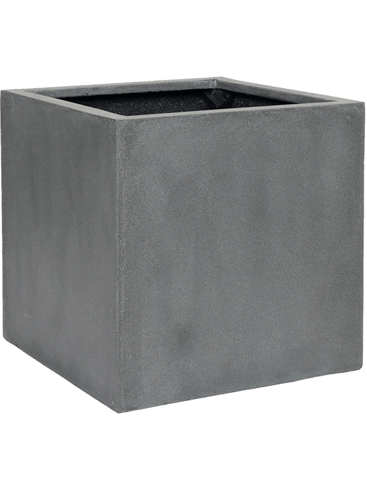 Fiberstone Plant Pot 60cm Height 55cm Dia Block XL Grey