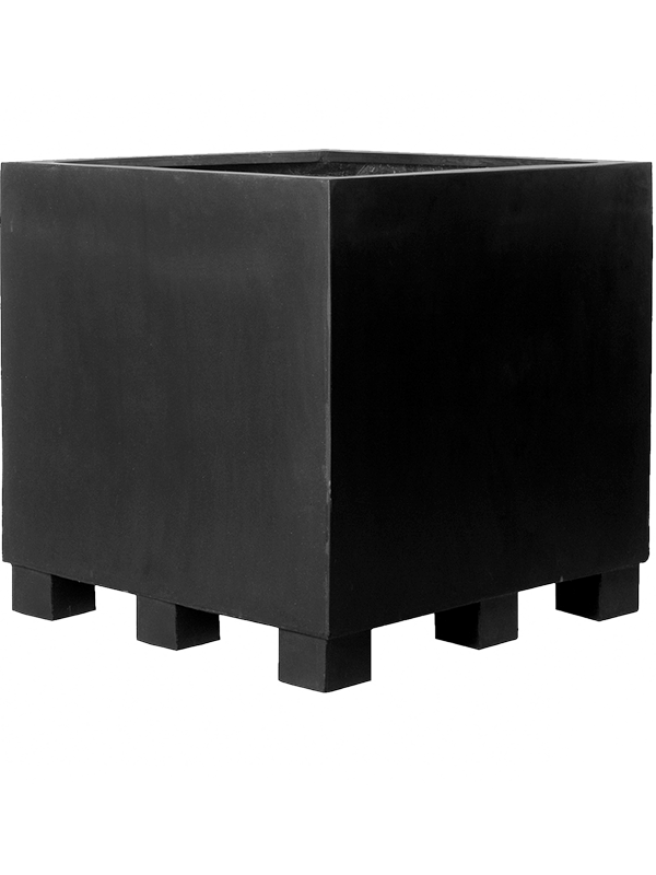 Fiberstone Plant Pot 90cm Height 88cm Dia Jumbo L Black