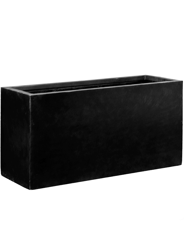 Fiberstone Plant Pot 60cm Height 36cm Dia Jumbo Jort L Black