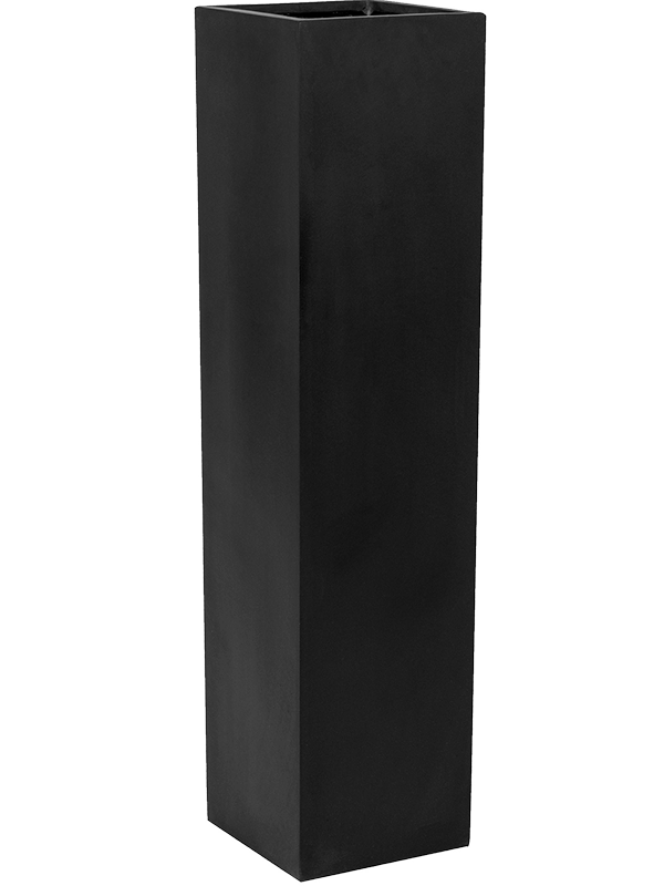 Fiberstone Plant Pot 100cm Height 19cm Dia Yenn S Black