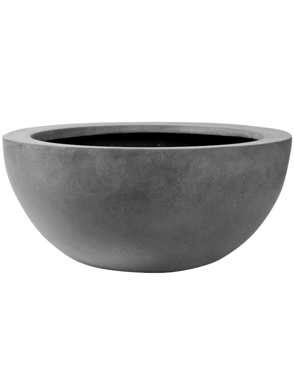 Fiberstone Plant Pot 28cm Height 50cm Dia Vic Bowl L Grey