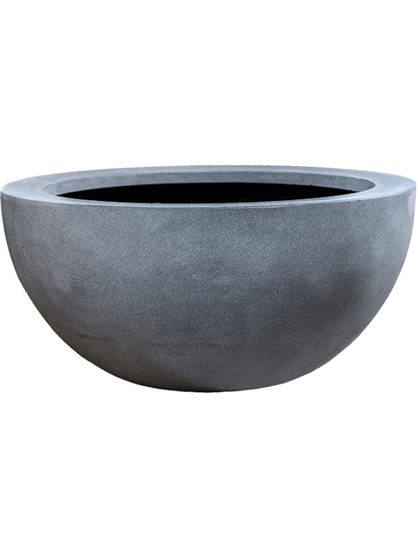 Fiberstone Plant Pot 23cm Height 46cm Dia Vic Bowl M Grey