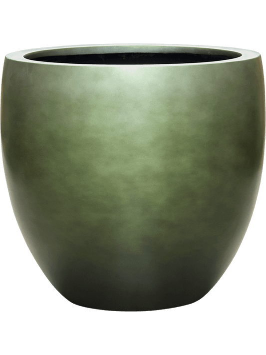 Baq Gradient Plant Pot 51cm Height 44cm Dia Balloon Matt Forest Green