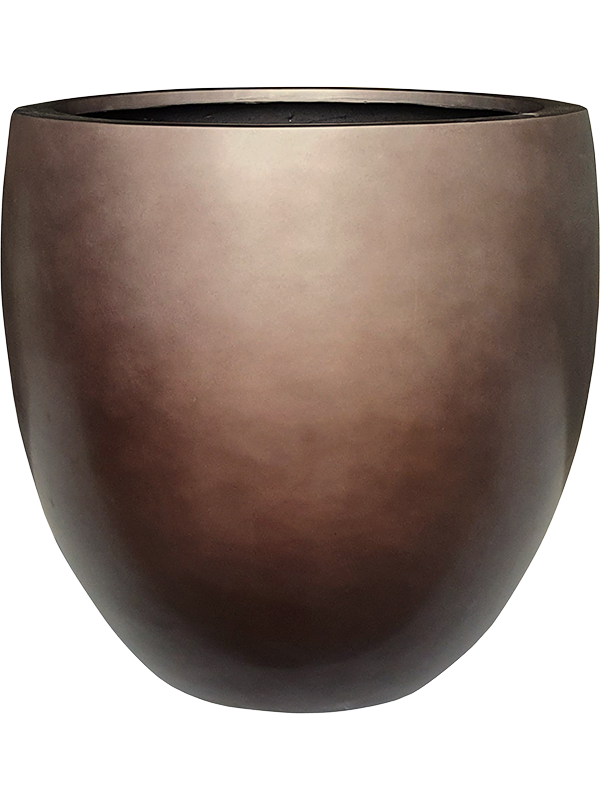 Baq Gradient Plant Pot 68cm Height 57cm Dia Balloon Matt Coffee