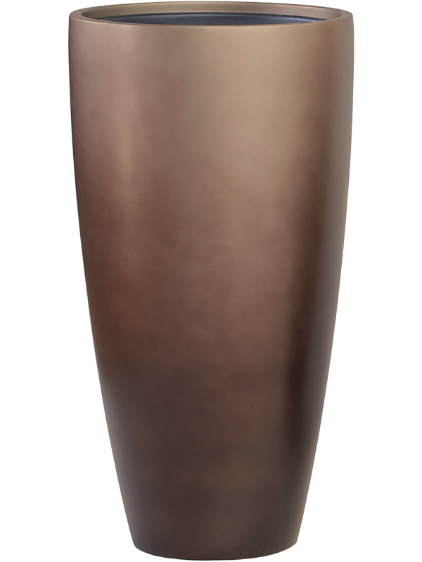 Baq Gradient Plant Pot 75cm Height 36cm Dia Partner Matt Coffee (with liner)