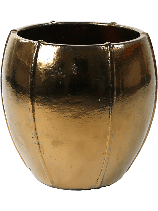 Moda Plant Pot 43cm Height 34cm Dia Emperor Gold