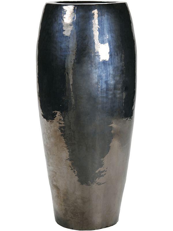 Plain Plant Pot 130cm Height 37cm Dia Emperor Metal Glaze