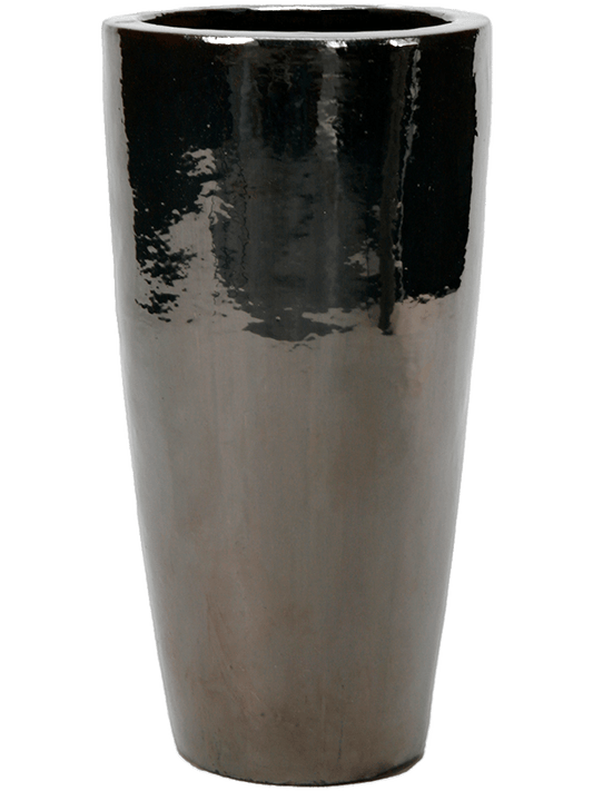 Plain Plant Pot 90cm Height 38cm Dia Partner Metal Glaze