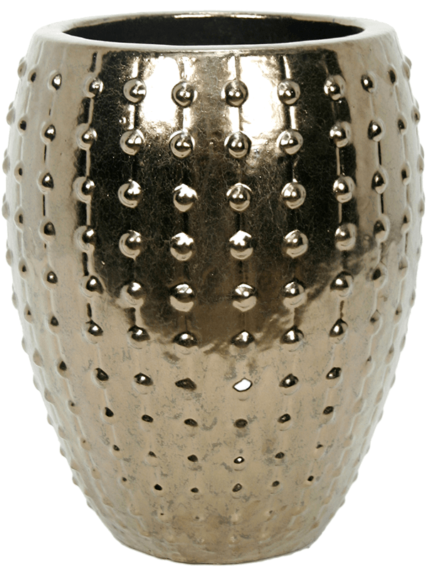 Laos Plant Pot 55cm Height 29cm Dia Emperor Gold
