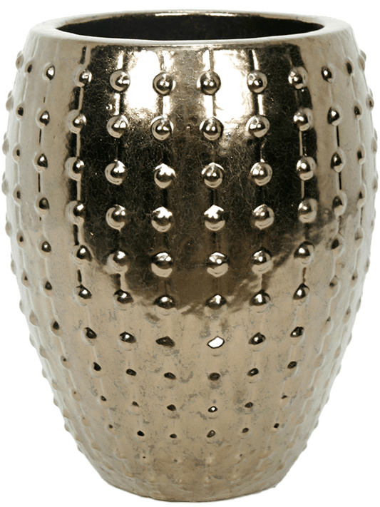 Laos Plant Pot 55cm Height 29cm Dia Emperor Gold