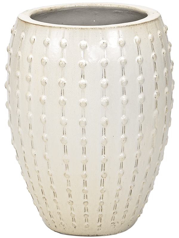 Laos Plant Pot 55cm Height 29cm Dia Emperor Cream