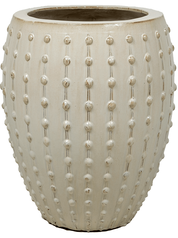 Laos Plant Pot 67cm Height 37cm Dia Emperor Cream