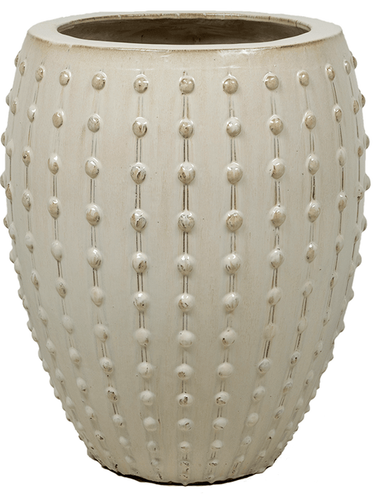 Laos Plant Pot 67cm Height 37cm Dia Emperor Cream