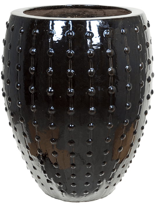 Laos Plant Pot 80cm Height 45cm Dia Emperor Black