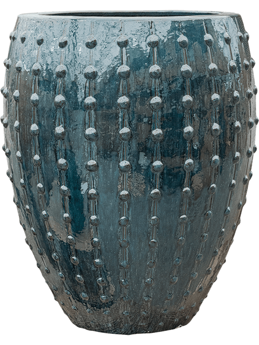 Laos Plant Pot 80cm Height 45cm Dia Emperor Ocean Blue