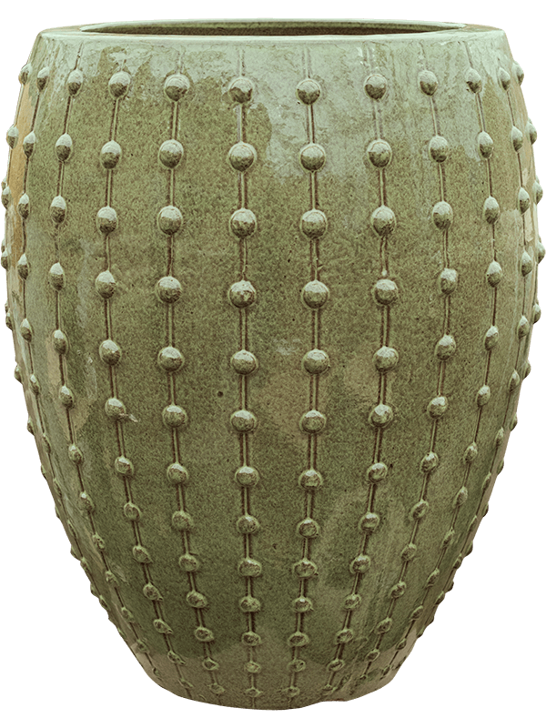 Laos Plant Pot 80cm Height 45cm Dia Emperor Green