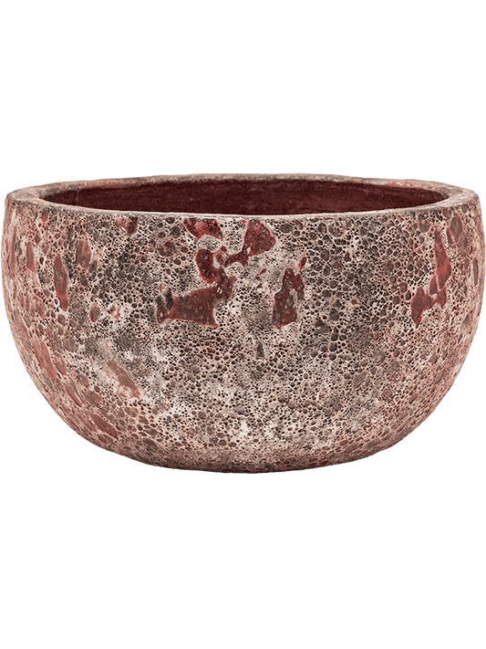 Baq Lava Plant Pot 29cm Height 44cm Dia Bowl Relic Pink