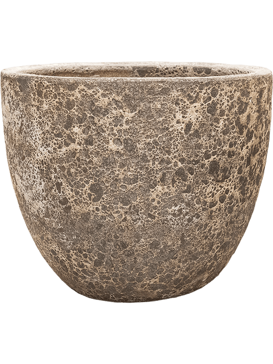 Baq Lava Plant Pot 48cm Height 48cm Dia Couple Relic Rust Metal