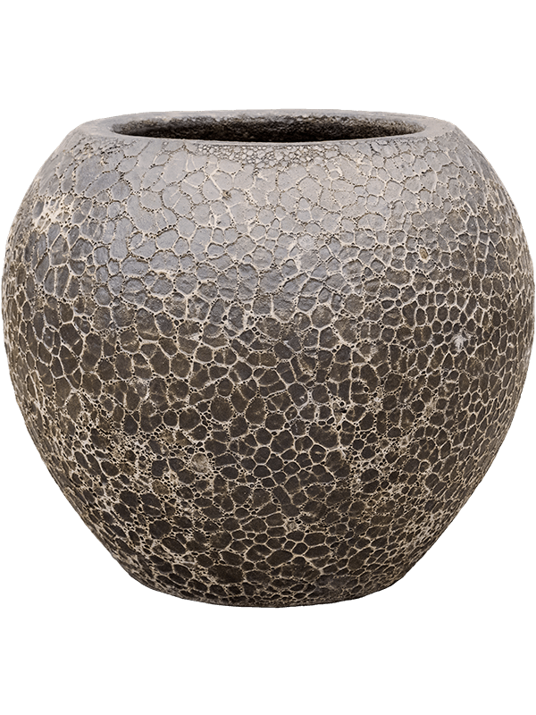 Baq Lava Plant Pot 43cm Height 32cm Dia Balloon Relic Black