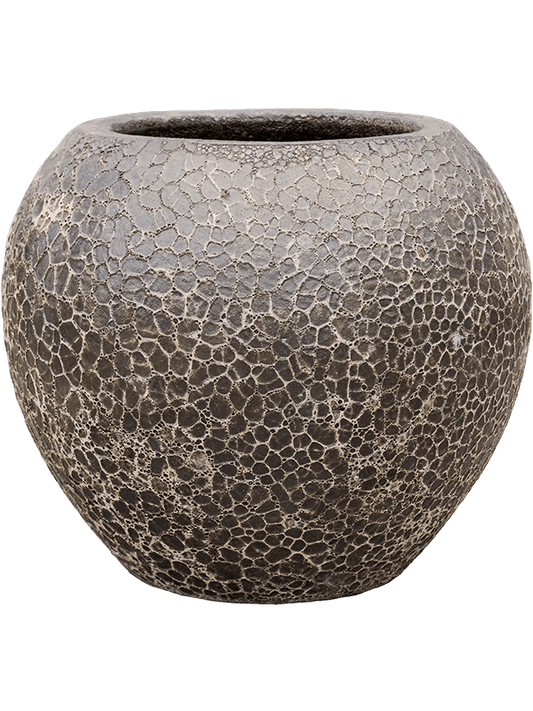 Baq Lava Plant Pot 43cm Height 32cm Dia Balloon Relic Black
