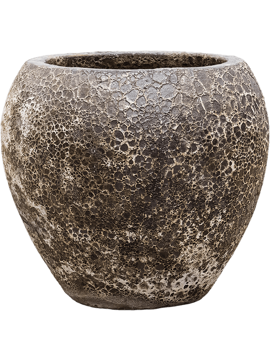 Baq Lava Plant Pot 50cm Height 37cm Dia Balloon Relic Black