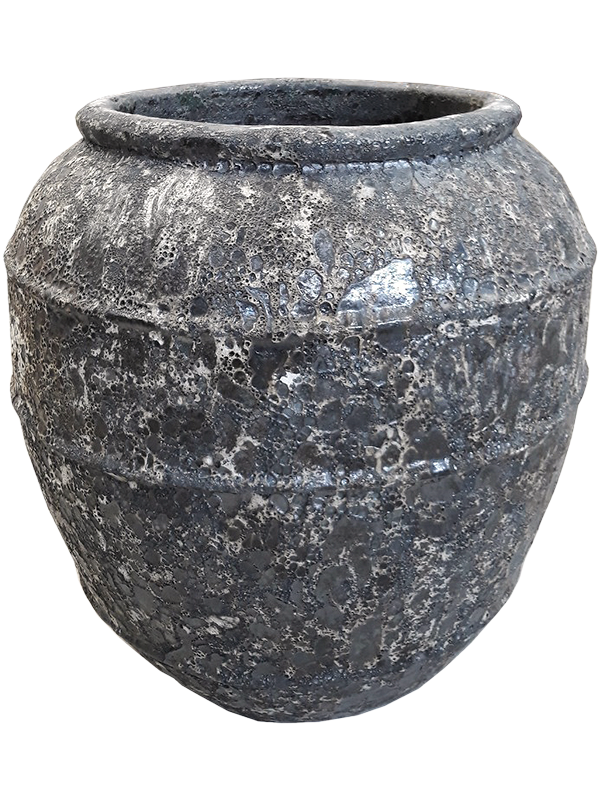 Baq Lava Plant Pot 80cm Height 46cm Dia Balloon Relic Black