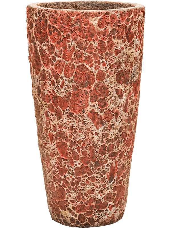 Baq Lava Plant Pot 65cm Height 29cm Dia Partner Straight Relic Pink