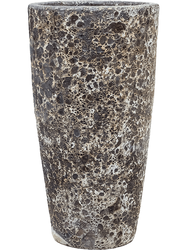 Baq Lava Plant Pot 65cm Height 29cm Dia Partner Straight Relic Black