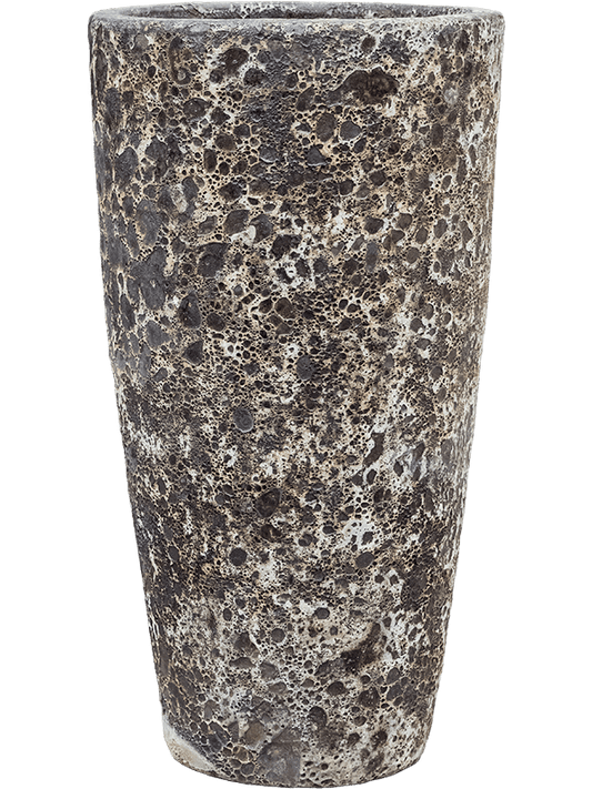 Baq Lava Plant Pot 65cm Height 29cm Dia Partner Straight Relic Black