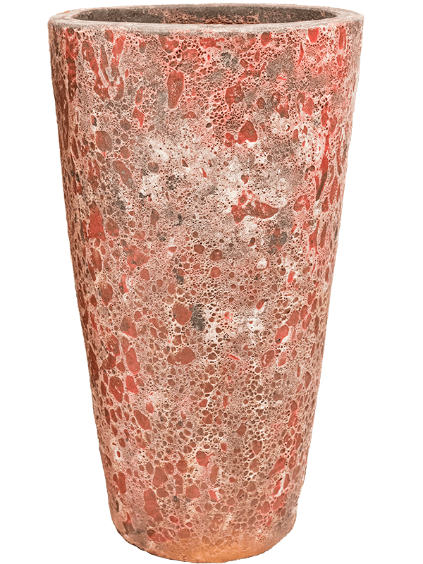 Baq Lava Plant Pot 85cm Height 40cm Dia Partner Straight Relic Pink